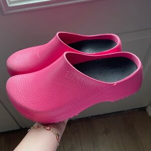 Birkenstock Super Birki in Raspberry Size W8/39
